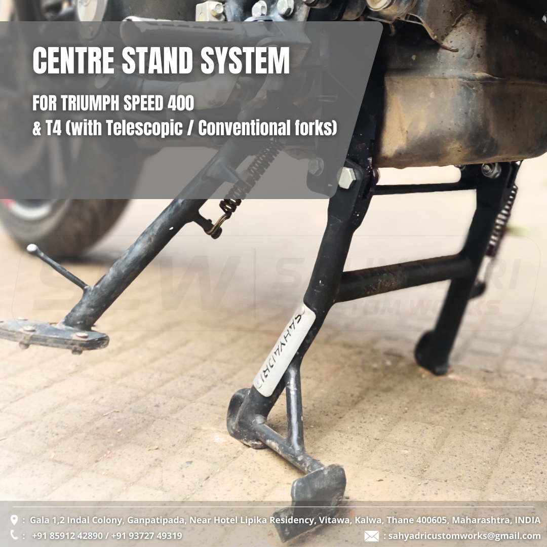 CENTRE STAND FOR TRIUMPH SPEED 400 & T4 (WITH TELESCOPIC / CONVENTIONAL FORKS