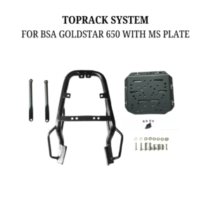 TOP-RACK SYSTEM WITH TOP-RACK PLATE FOR BSA GOLDSTAR 650