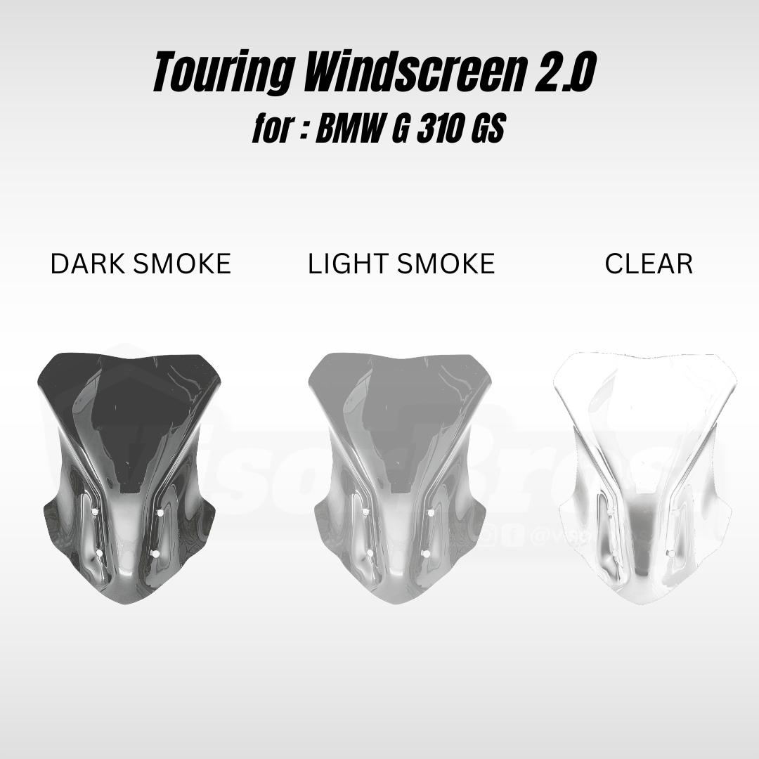 TOURING WINDSCREEN 2.0 for BMW G310 GS