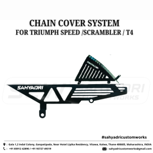 CHAIN COVER SYSTEM FOR TRIUMPH SPEED 400/ SCRAMBLER 400/ T400