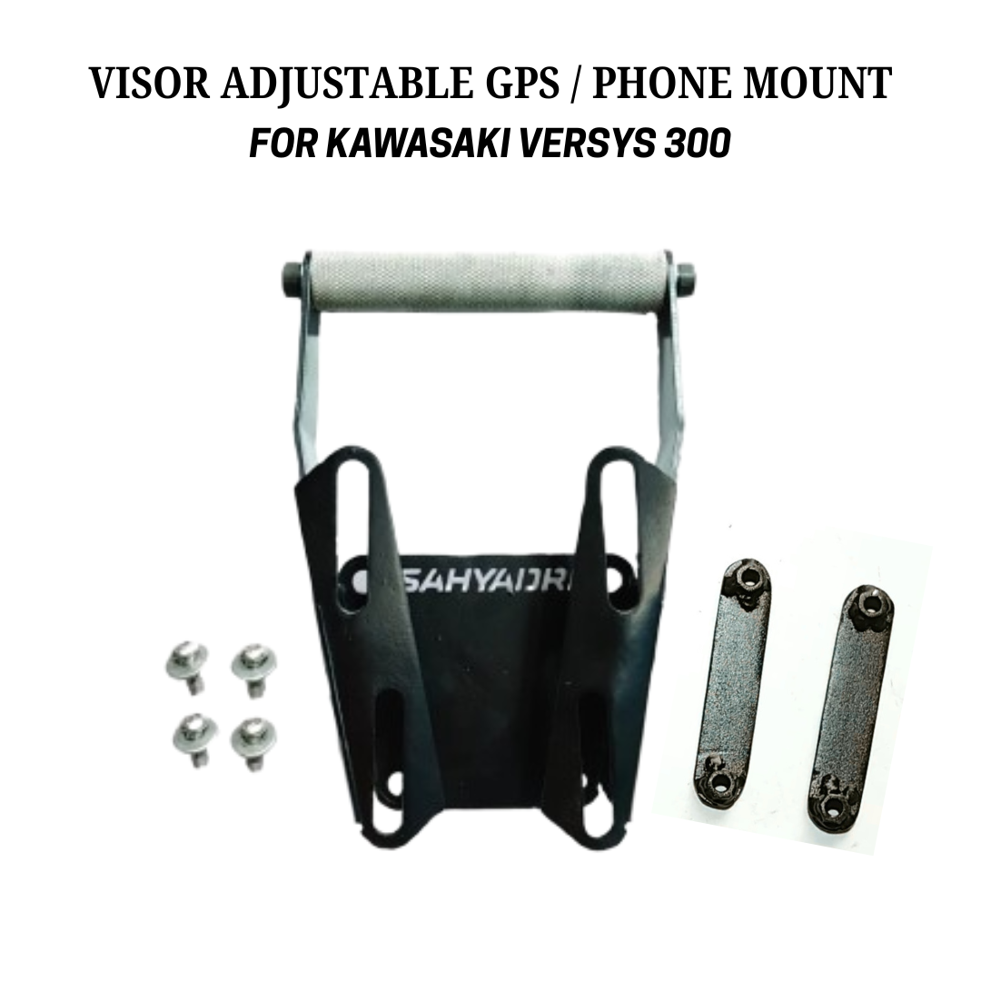 VISOR ADJUSTABLE GPS / PHONE MOUNT for the KAWASAKI VERSYS 300
